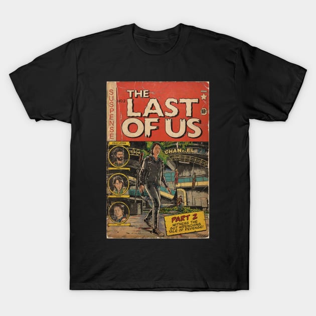 The Last of Us 2 - Channel 13 fan art comic cover T-Shirt by MarkScicluna